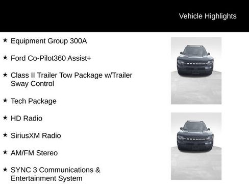 Used 2022 Ford Bronco Sport Outer Banks w/ Tech Package AWD/4WD image 7
