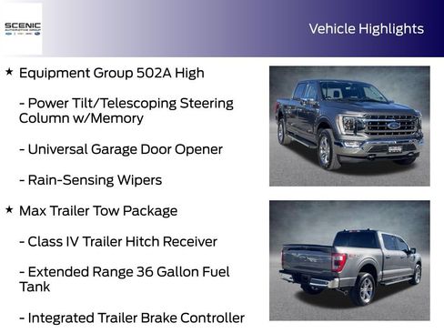 Used 2021 Ford F150 Lariat w/ Equipment Group 502A High image 15