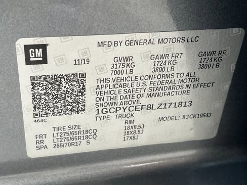 Used 2020 Chevrolet Silverado 1500 Custom Trail Boss w/ Custom Convenience Package image 28