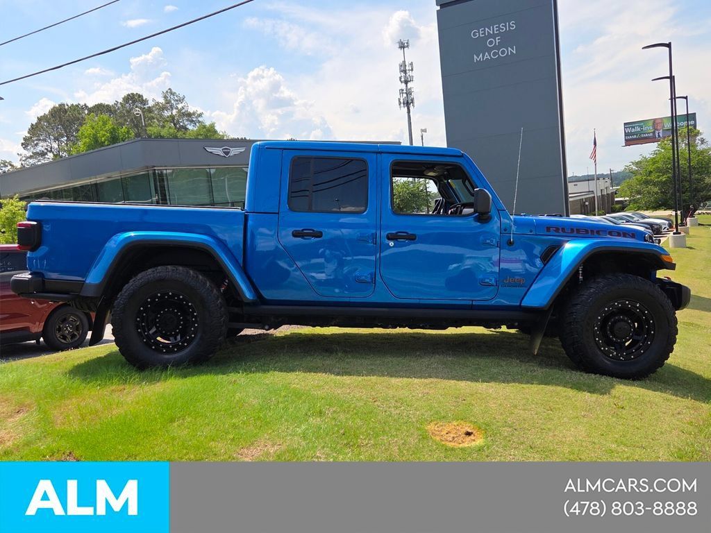 Used 2021 Jeep Gladiator Rubicon w/ Uconnect 4C Nav & Sound Group AWD/4WD image 7