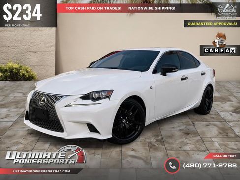 Used 2014 Lexus IS 250 w/ F-Sport Package RWD image 2
