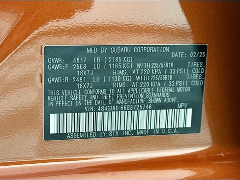 Certified 2025 Subaru Crosstrek 2.5i Limited w/ Popular Package #3A image 28