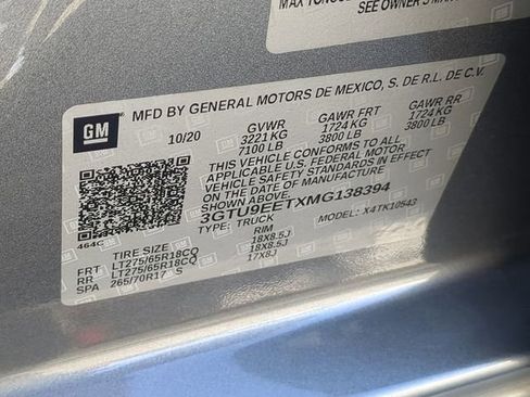 Used 2021 GMC Sierra 1500 AT4 w/ AT4 Premium Package image 51