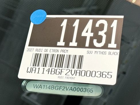 New 2027 Audi Q6 e-tron Premium image 28