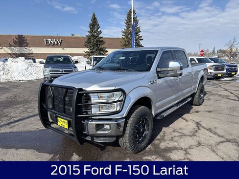 Used 2015 Ford F150 Lariat w/ Equipment Group 502A Luxury image 3