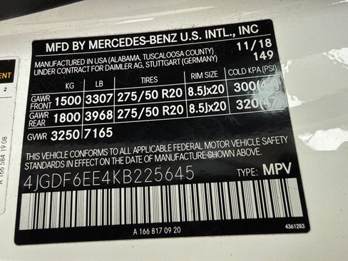 Used 2019 Mercedes-Benz GLS 450 4MATIC w/ Premium 1 Package image 57