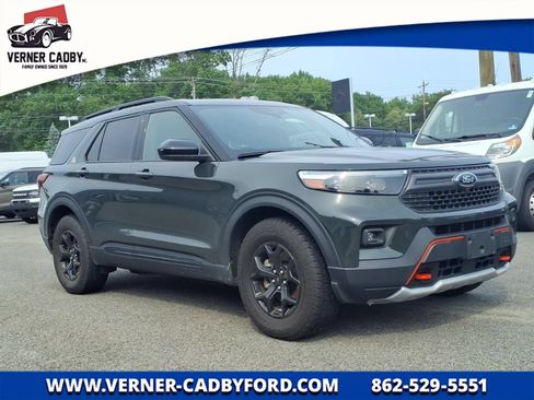 Certified 2022 Ford Explorer Timberline w/ Timberline Technology Package AWD/4WD image 1