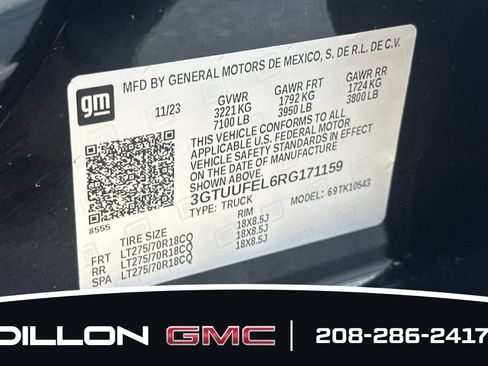 Used 2024 GMC Sierra 1500 AT4X AWD/4WD image 32