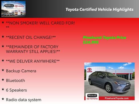 Used 2025 Toyota Corolla LE FWD image 36