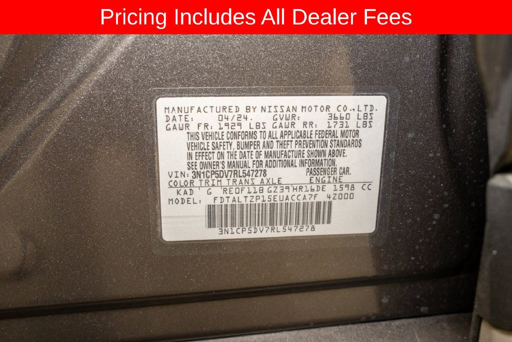 Certified 2024 Nissan Kicks SR w/ SR Premium Package FWD image 20
