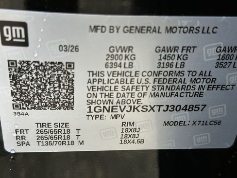 New 2026 Chevrolet Traverse Z71 image 29