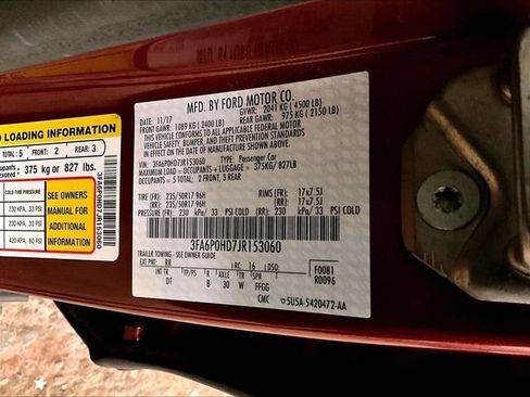 Used 2018 Ford Fusion SE w/ Fusion SE Technology Package FWD image 33