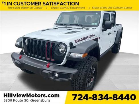 Certified 2023 Jeep Gladiator Rubicon w/ Cold Weather Group AWD/4WD image 1