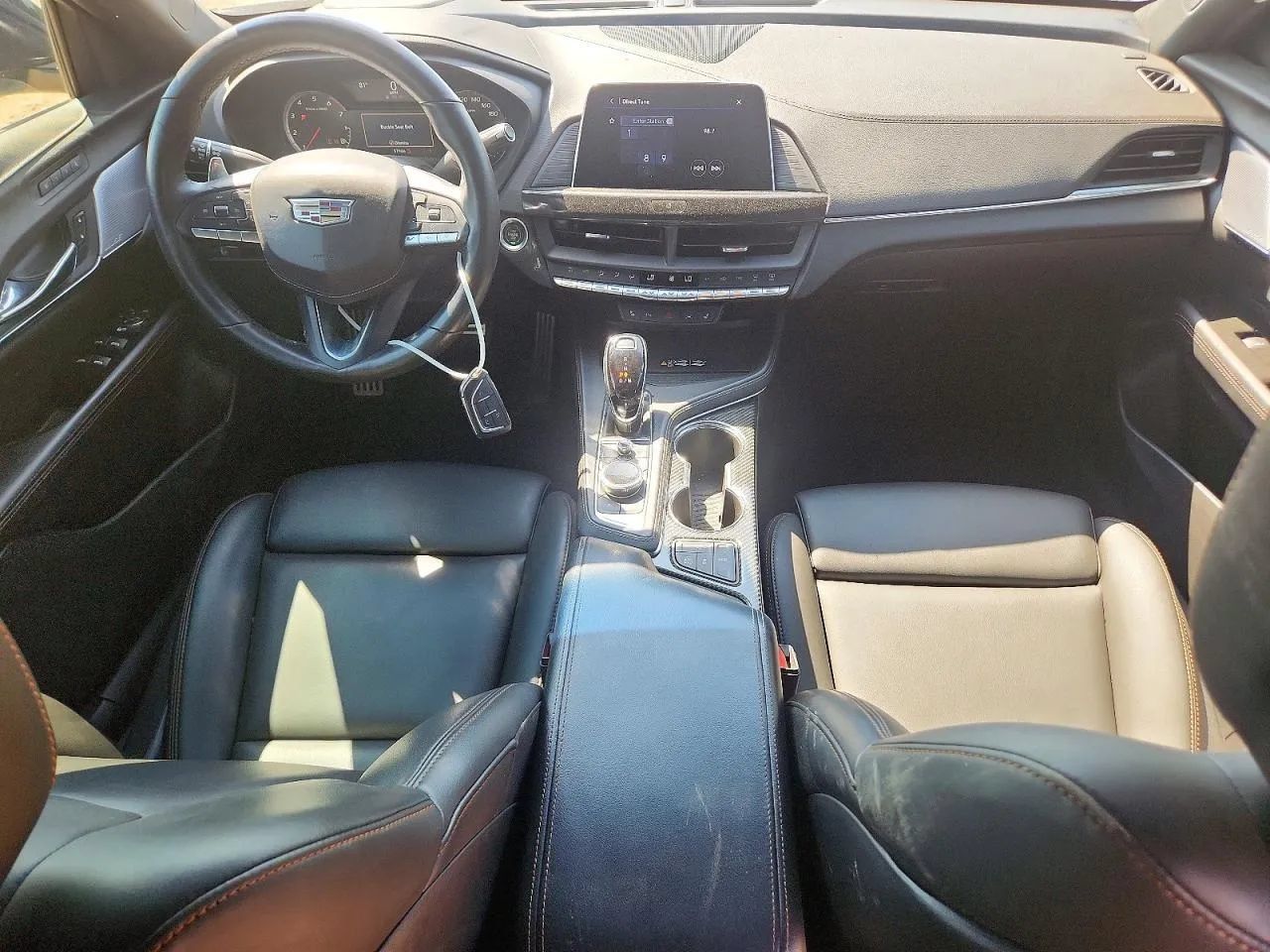 Used 2023 Cadillac CT4 V w/ Cold Weather Package RWD image 8