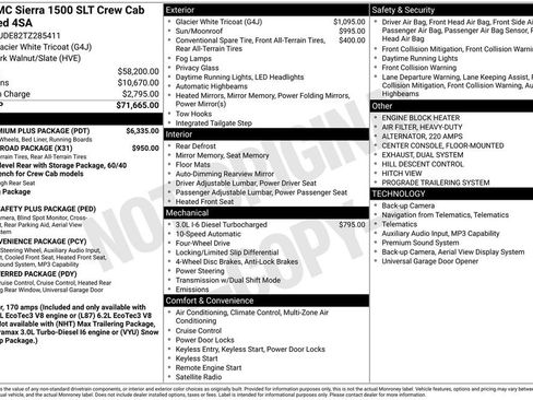 New 2026 GMC Sierra 1500 SLT w/ SLT Premium Plus Package AWD/4WD image 29