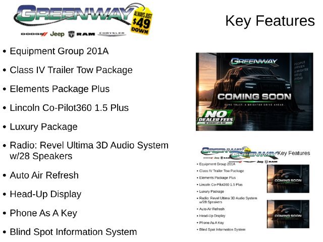 Used 2023 Lincoln Aviator Reserve w/ Equipment Group 201A AWD/4WD image 2