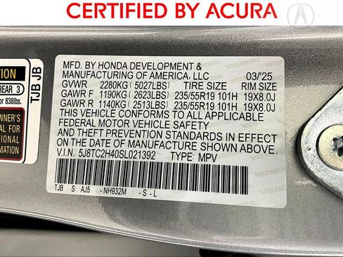 Used 2025 Acura RDX SH-AWD image 42