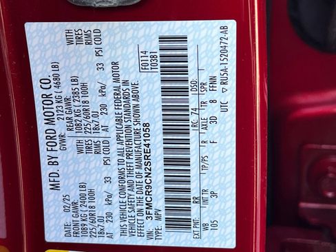 Used 2025 Ford Bronco Sport Outer Banks w/ Outer Banks Tech Package+ image 55