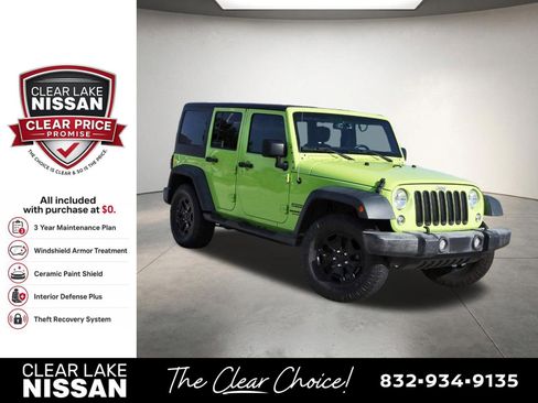 Used 2016 Jeep Wrangler Unlimited Sport w/ Quick Order Package 24S AWD/4WD image 1
