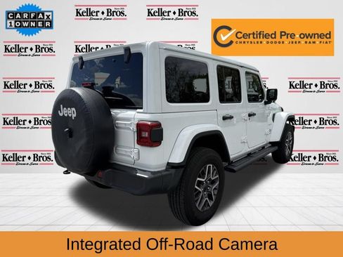 Used 2024 Jeep Wrangler Unlimited Sahara w/ Technology Group AWD/4WD image 7