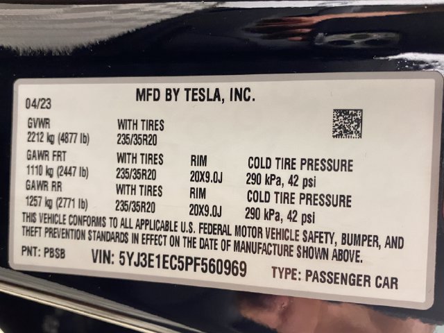Used 2023 Tesla Model 3 Performance AWD/4WD image 23