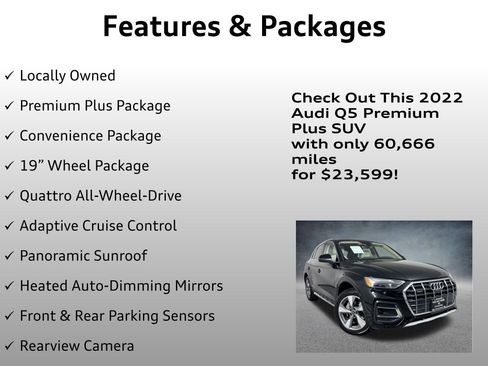 Used 2022 Audi Q5 2.0T Premium Plus AWD/4WD image 4