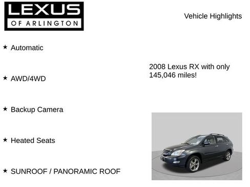Used 2008 Lexus RX 350 AWD image 7