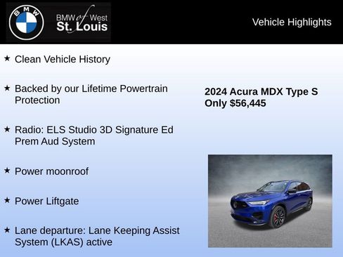 Used 2024 Acura MDX Type S image 8