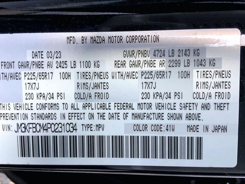 Certified 2023 MAZDA CX-5 AWD 2.5 S image 34