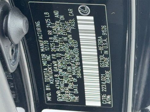 Used 2021 Lexus ES 350 w/ Premium Package image 58