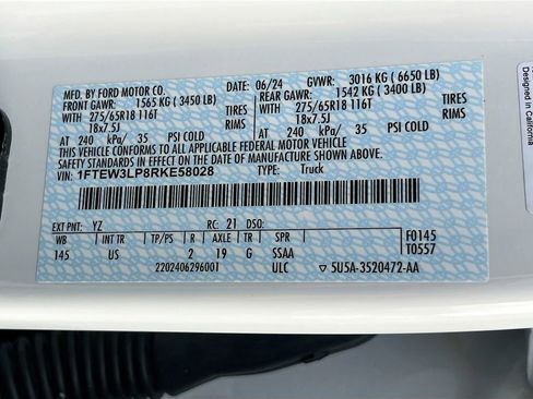 Used 2024 Ford F150 XLT w/ Mobile Office Package image 33