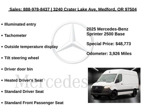 Used 2025 Mercedes-Benz Sprinter 2500 image 30