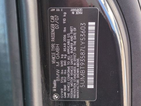 Used 2007 BMW M Roadster image 31