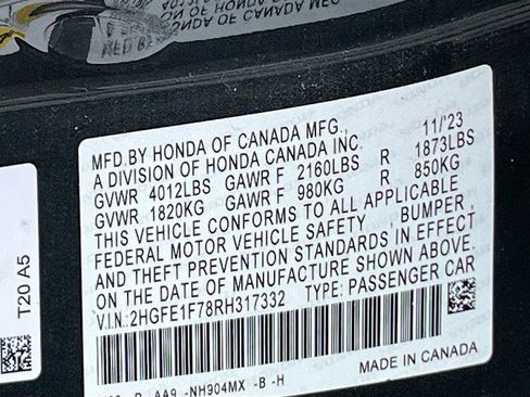 Used 2024 Honda Civic EX image 31