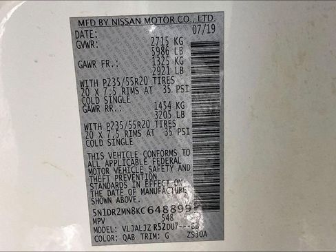 Used 2019 Nissan Pathfinder Platinum image 45