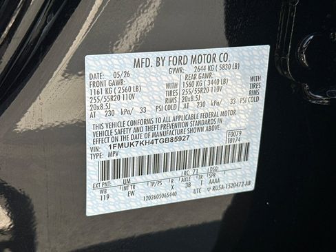 New 2026 Ford Explorer ST-Line RWD image 29