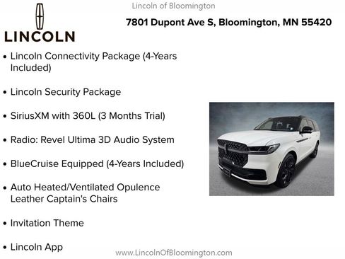 New 2026 Lincoln Navigator Black Label AWD/4WD image 9