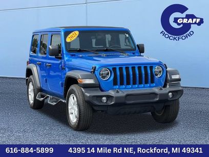 Used 2021 Jeep Wrangler Unlimited Sport w/ Sun And Sound Package