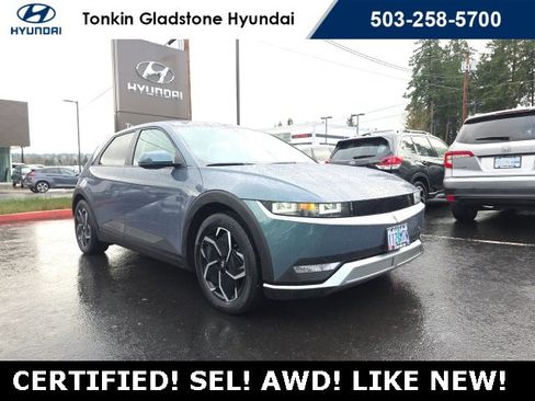 Certified 2023 Hyundai Ioniq 5 SEL w/ Cargo Package image 1