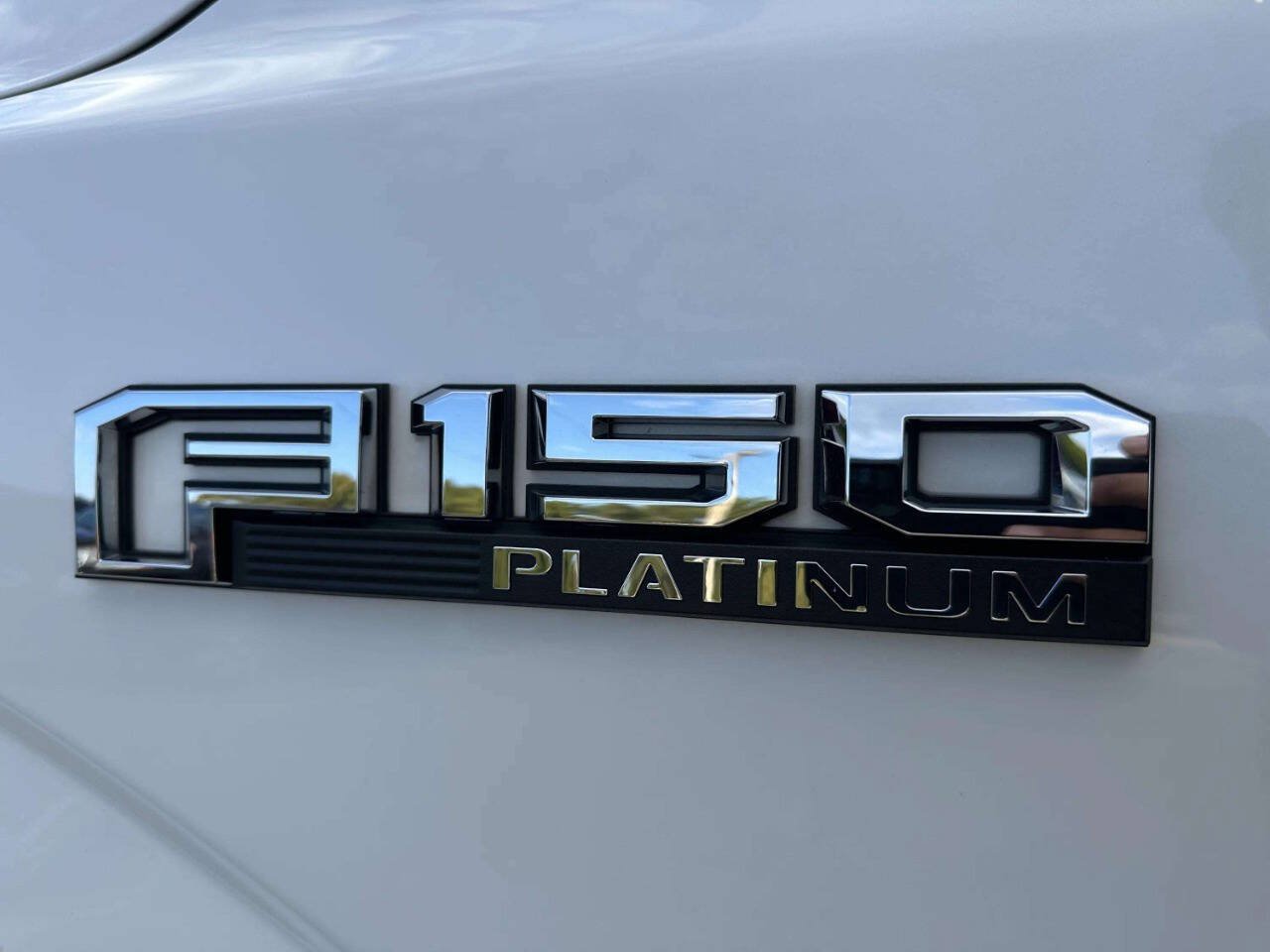 Used 2020 Ford F150 Platinum w/ Equipment Group 701A Luxury AWD/4WD image 41