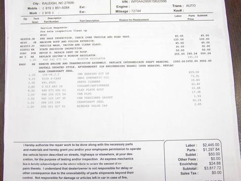 Used 2001 Porsche 911 2dr Carrera Coupe Tiptronic image 47