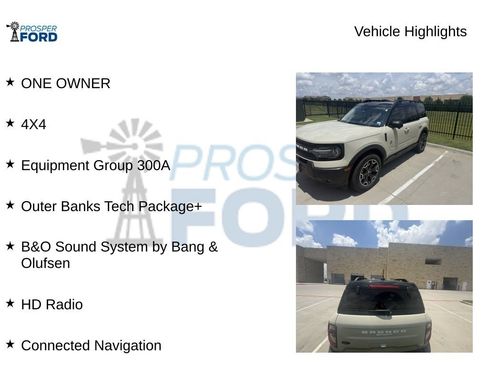 Used 2025 Ford Bronco Sport Outer Banks w/ Outer Banks Tech Package+ AWD/4WD image 5