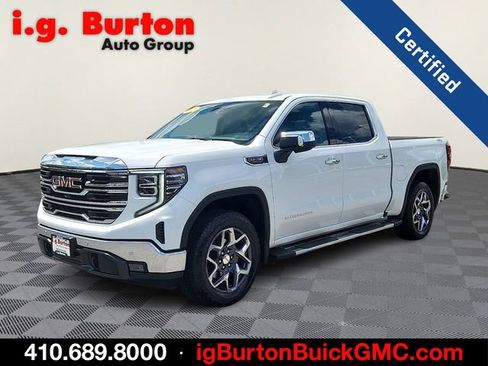 Certified 2025 GMC Sierra 1500 SLT w/ SLT Premium Plus Package AWD/4WD image 3