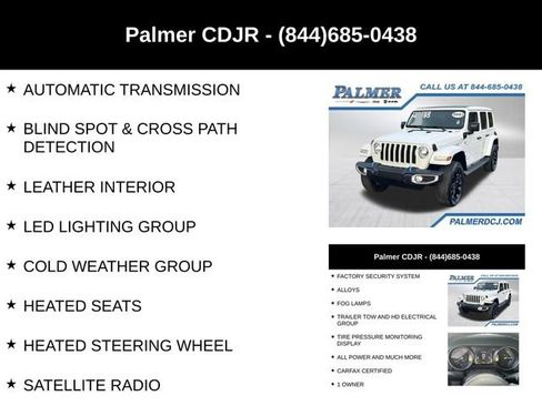 Used 2023 Jeep Wrangler Unlimited Sahara w/ Cold Weather Group AWD/4WD image 12