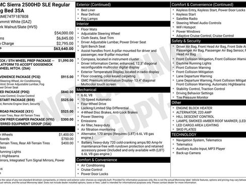 New 2026 GMC Sierra 2500 SLE AWD/4WD image 2