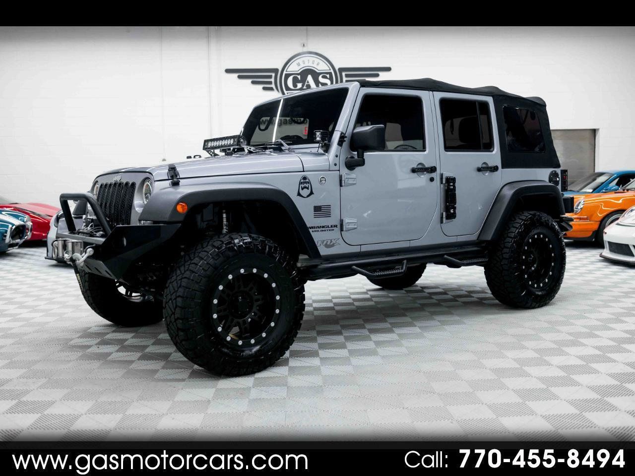 Used 2015 Jeep Wrangler Unlimited Sport w/ Quick Order Package 23S AWD/4WD image 1