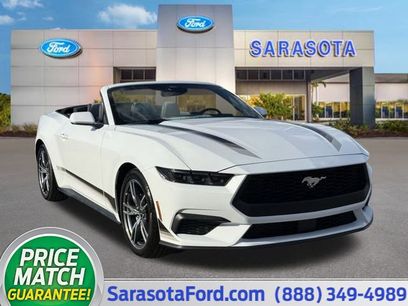 New 2025 Ford Mustang Convertible w/ Wheel & Stripe Package