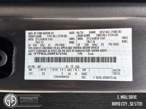 Used 2024 Ford F150 XLT w/ Mobile Office Package AWD/4WD image 28