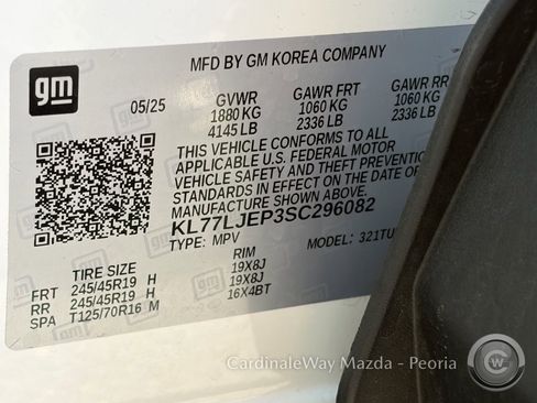 Used 2025 Chevrolet Trax RS w/ Driver Confidence Package FWD image 28