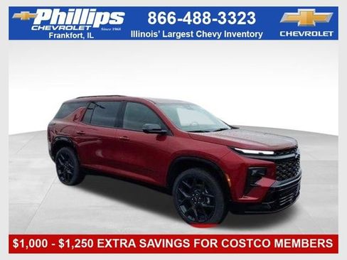 New 2026 Chevrolet Traverse RS w/ LPO, Floor Liner Package image 1